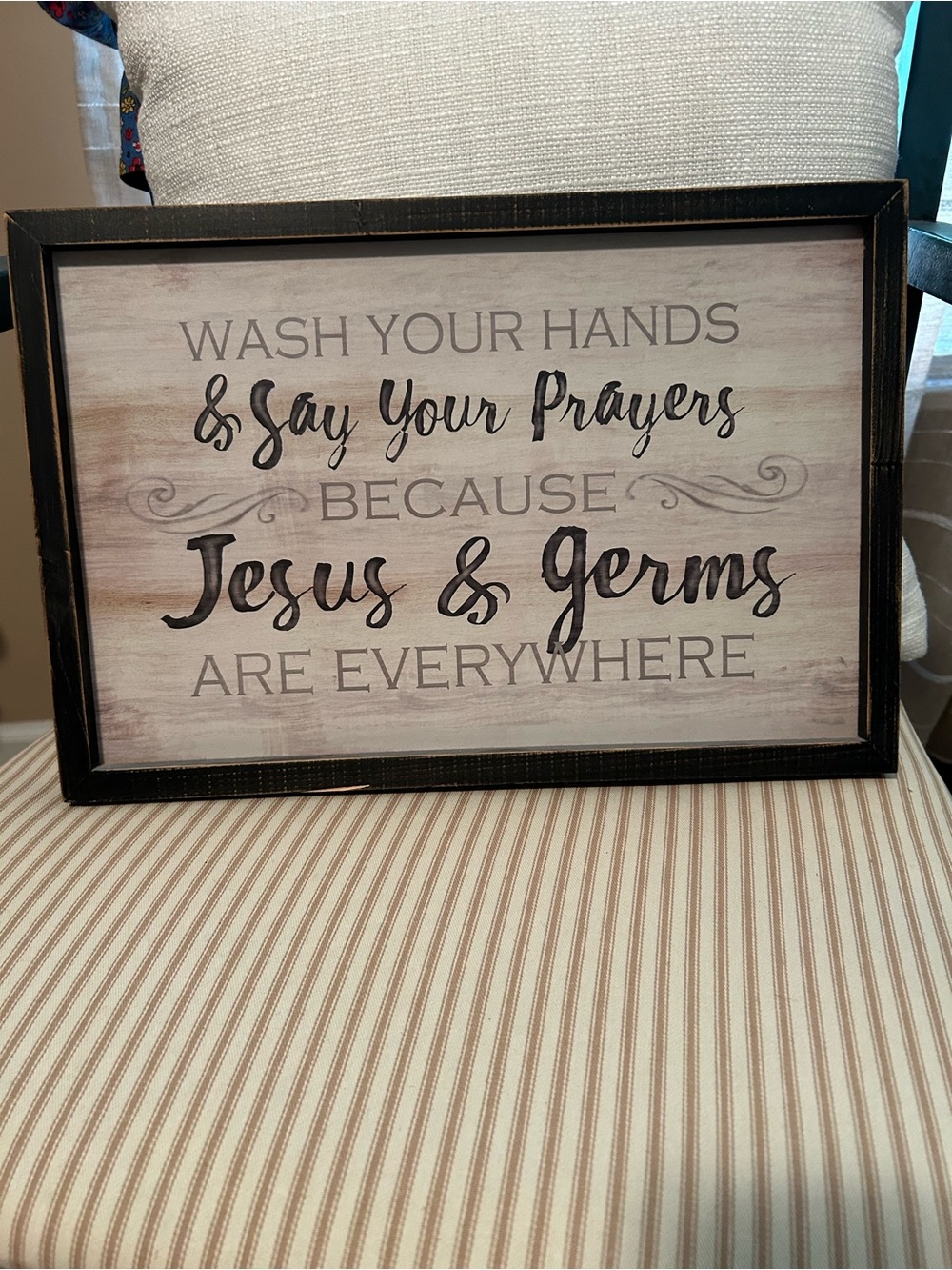 Farmhouse sign